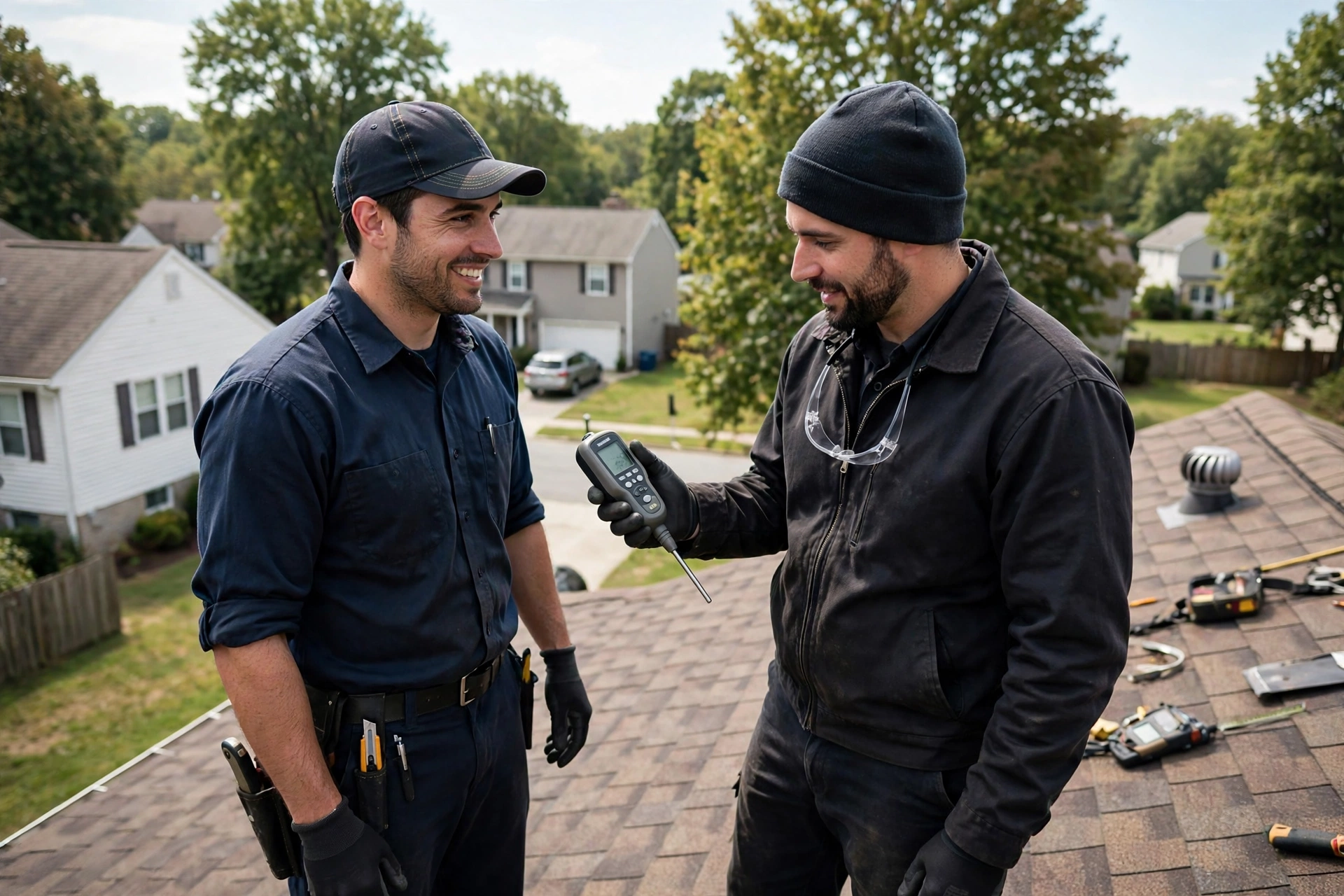 Roof Leak Repair Authority roofing technician serving Severna Park, MD